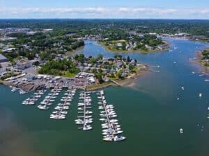 view of danvers liberty marina in danvers massachusetts