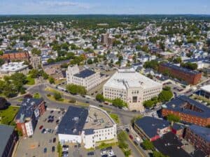 view of downtown lynn massachusetts