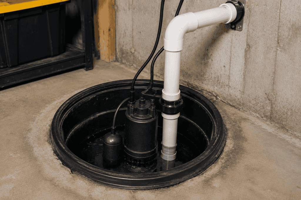 how does a sump pump work - northshore massachusetts